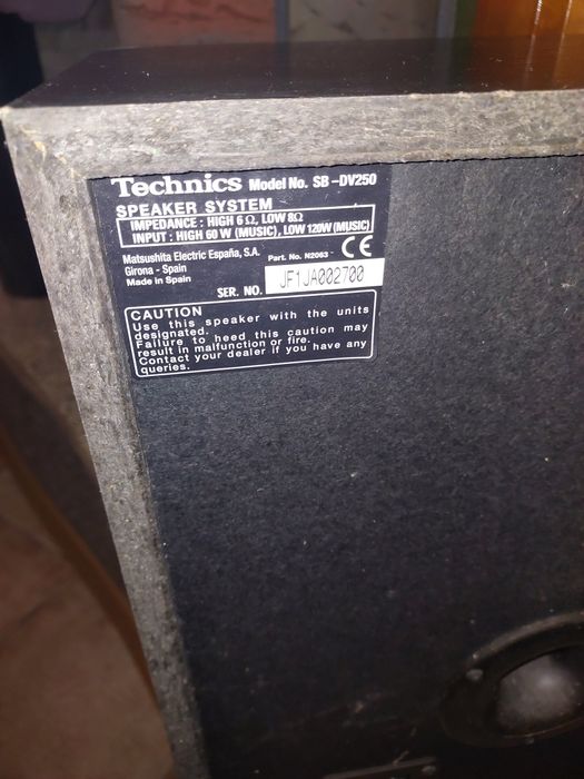 Technics EH770 — музичний центр Hi-Fi, CD, касети, пульт, повний комплект