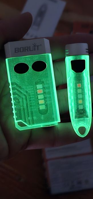 BORUIT V1 / V10, найкращий ліхтарик-брелок, топ якість,