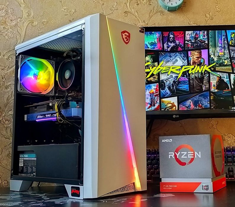 ПК GTX1080+ Ryzen 5 2600+ 16Gb DDR4 ігровий компьютер