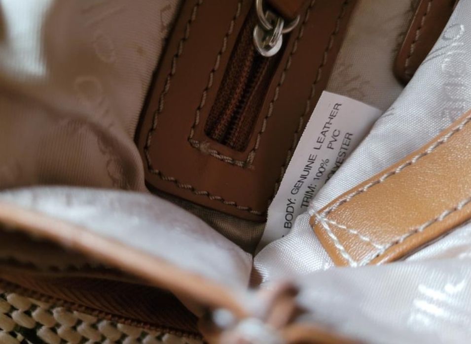 Шкіряна сумка, крос боді Tignanello