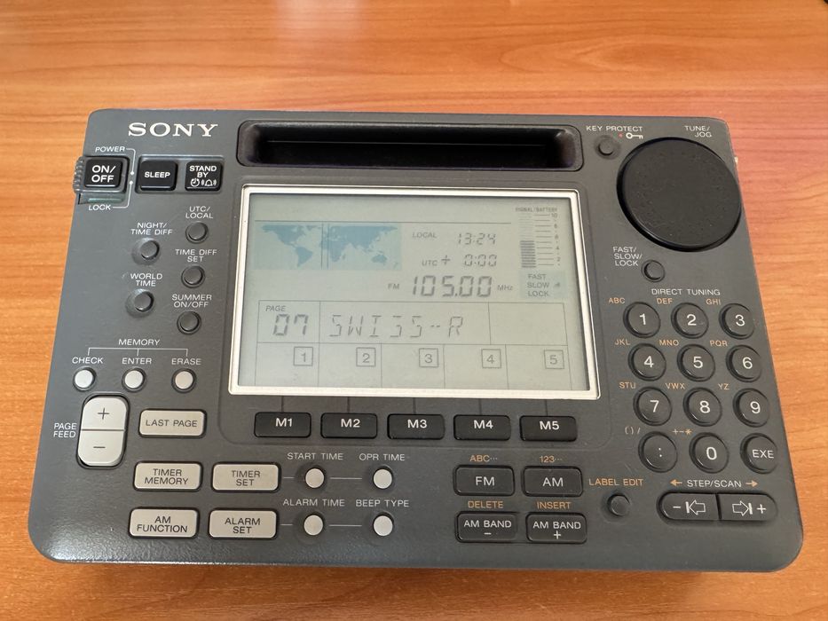 Радио Sony ICF-SW55   радіоприймач AM, FM, SSB
