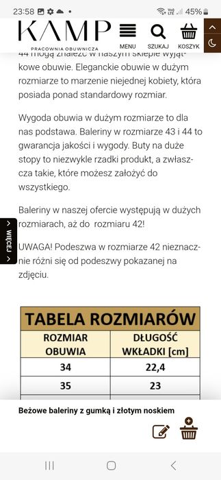 Balerinki skórzane  beżowe z gumką rozm 38