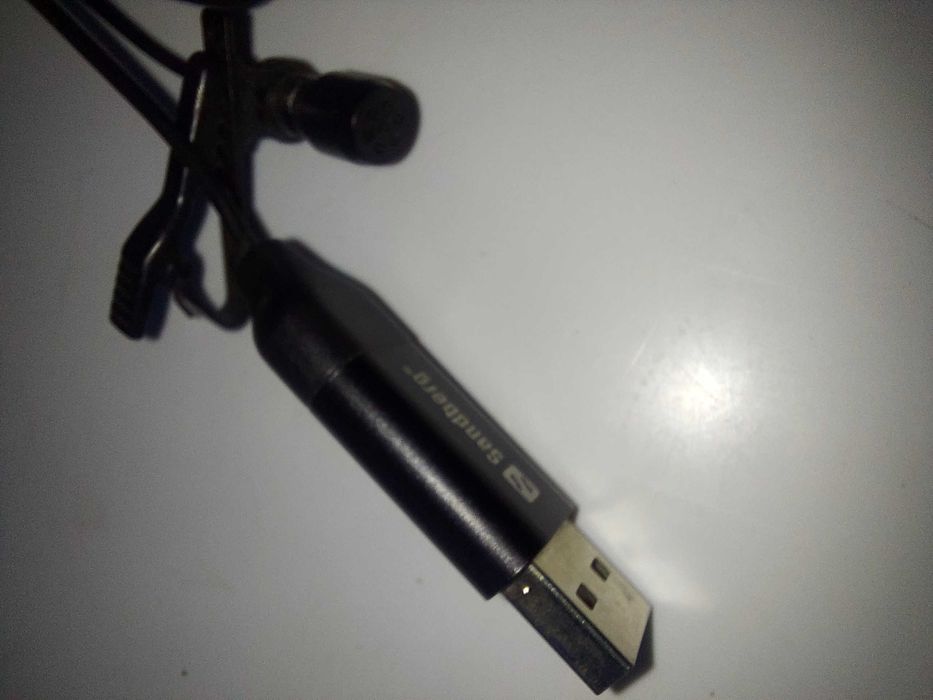 Mały Mikrofon Sandberg Streamer USB Clip model 126-40