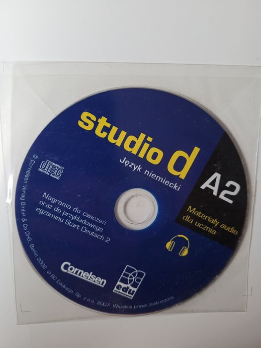 Studio d A2 Podręcznik z ćwiczeniami + CD - Cornelsen
