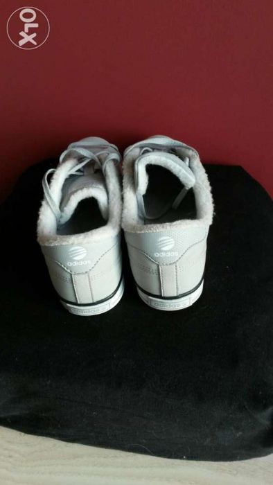 Buty Adidas Neo szare / siwe na jesień / zimę / wiosnę