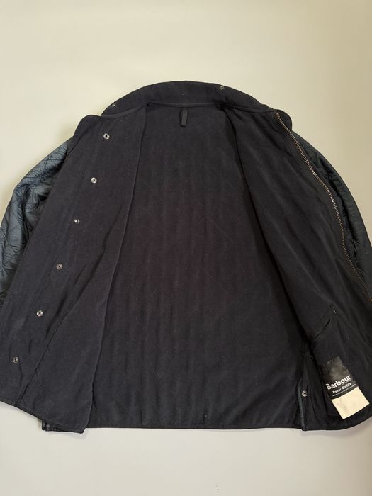 Стеганка Barbour Quilted Jacket Blue Size Xl — zdjęcie 4