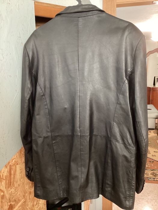 Casaco de pele genuína