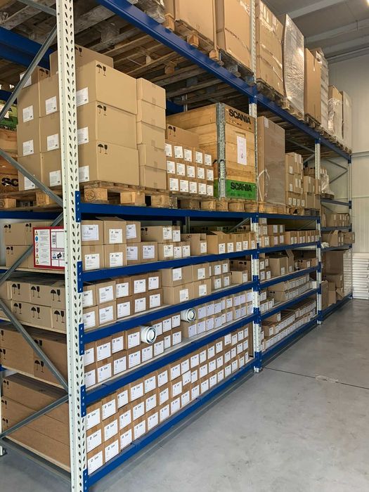 Regały paletowe półkowe magazynowe używane