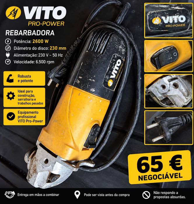 rebarbadora VITO Pro-Power