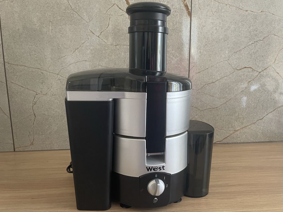 Соковижималка West KJ601BS 600W | Широке горло для цілих яблук