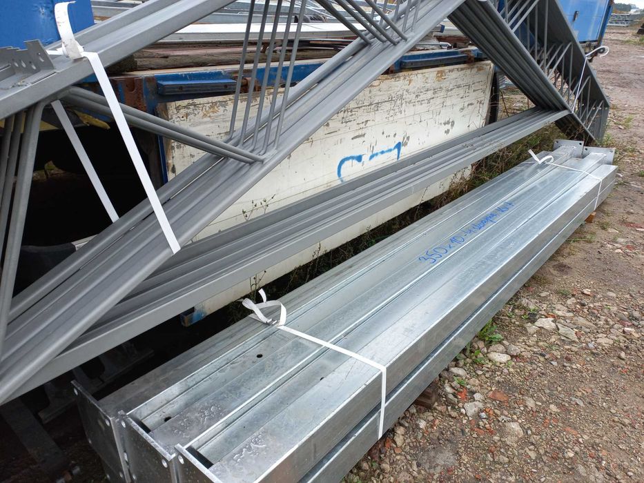 KONSTRUKCJA WIATA OCYNKOWANA 7 x 13m Garaż Magazyn Hala Rolna warsztat