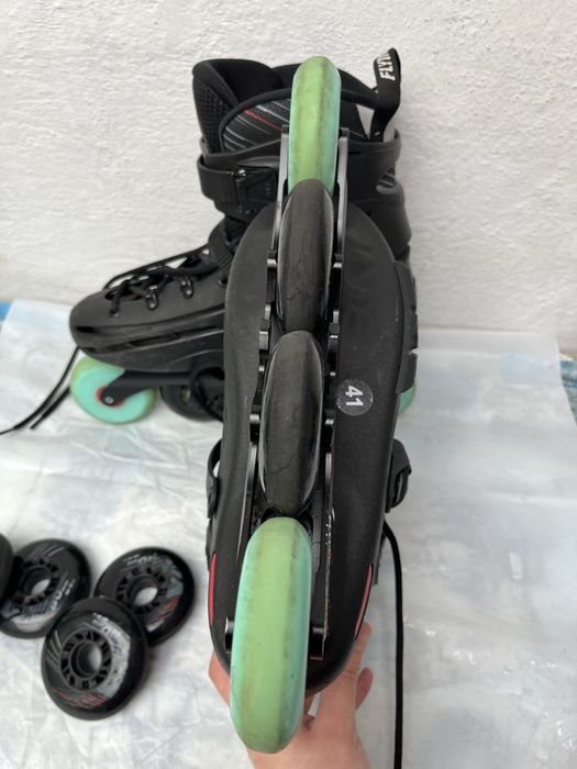 Ролики flying eagle f4 raven черные