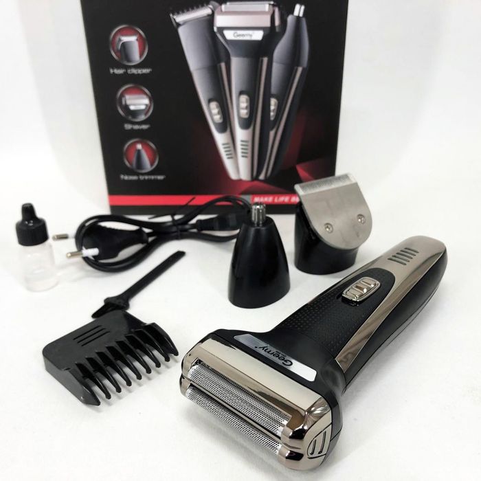 Тример універсальний GEMEI GM-598, бездротова електробритва