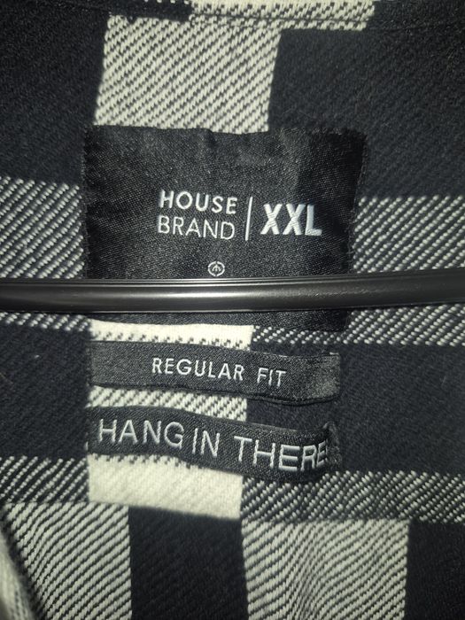 Koszula męska w kratę