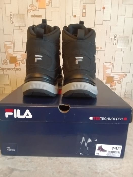 Новые термоботинки Fila Оригинал р 41