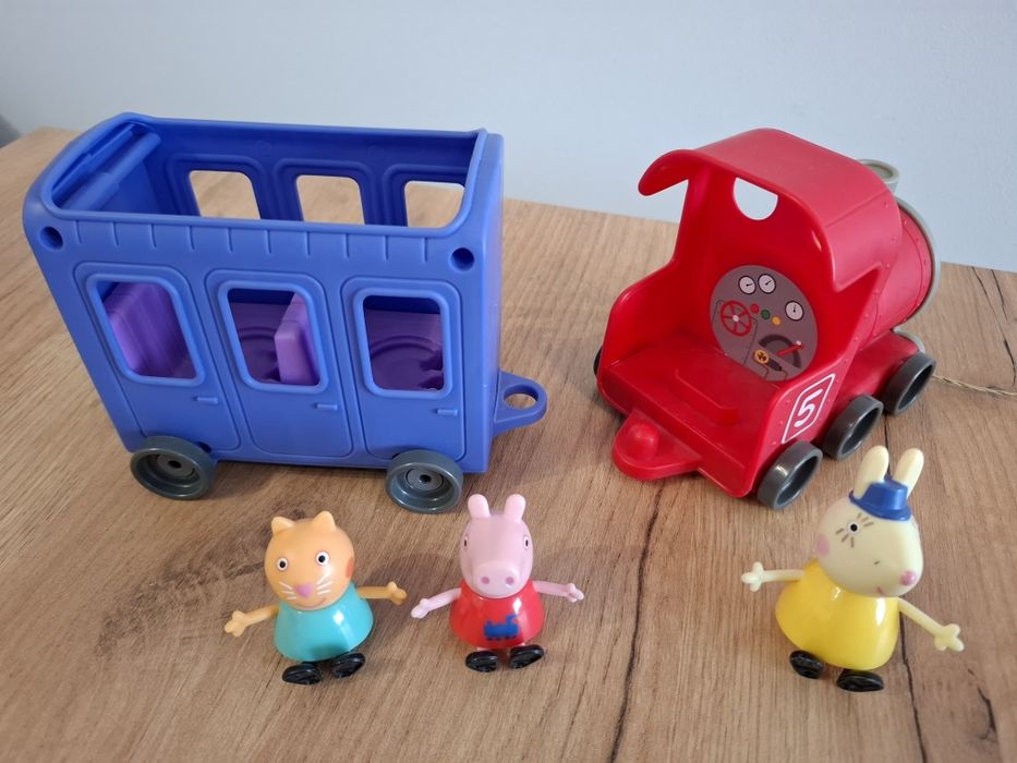 Pociag Dziadka Świnki - Świnka Peppa