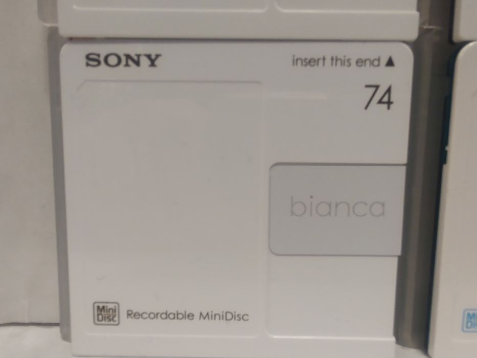 MD Sony Bianca 74 Minidisc