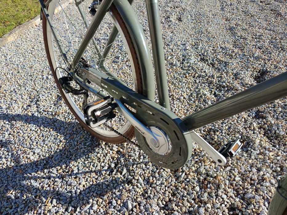 Bicicleta homem cidade