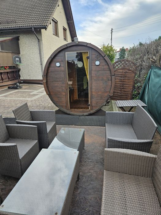 Sauna beczka 3.5 metra