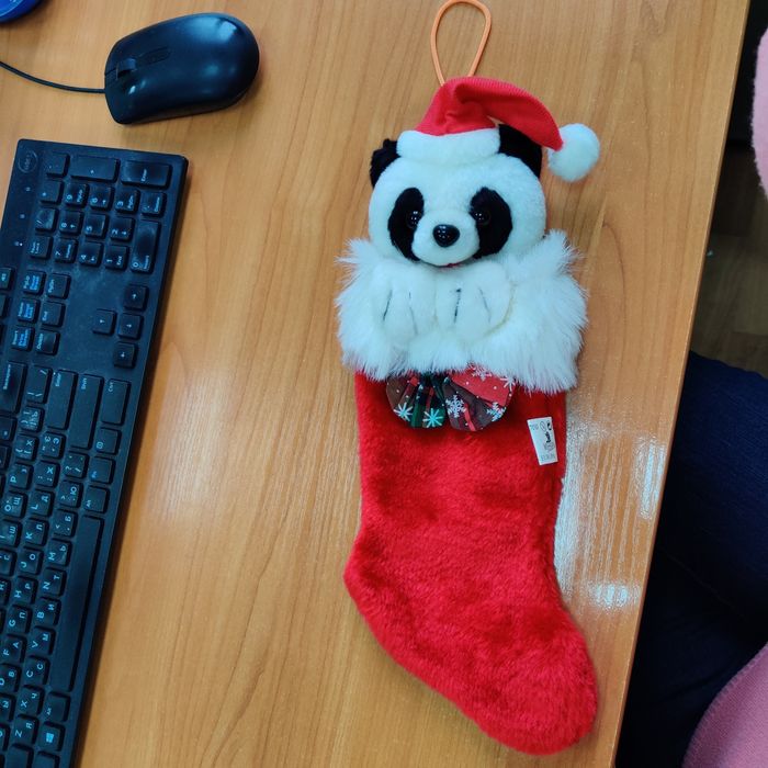 Сапожок  рождественский башмак для  подарок