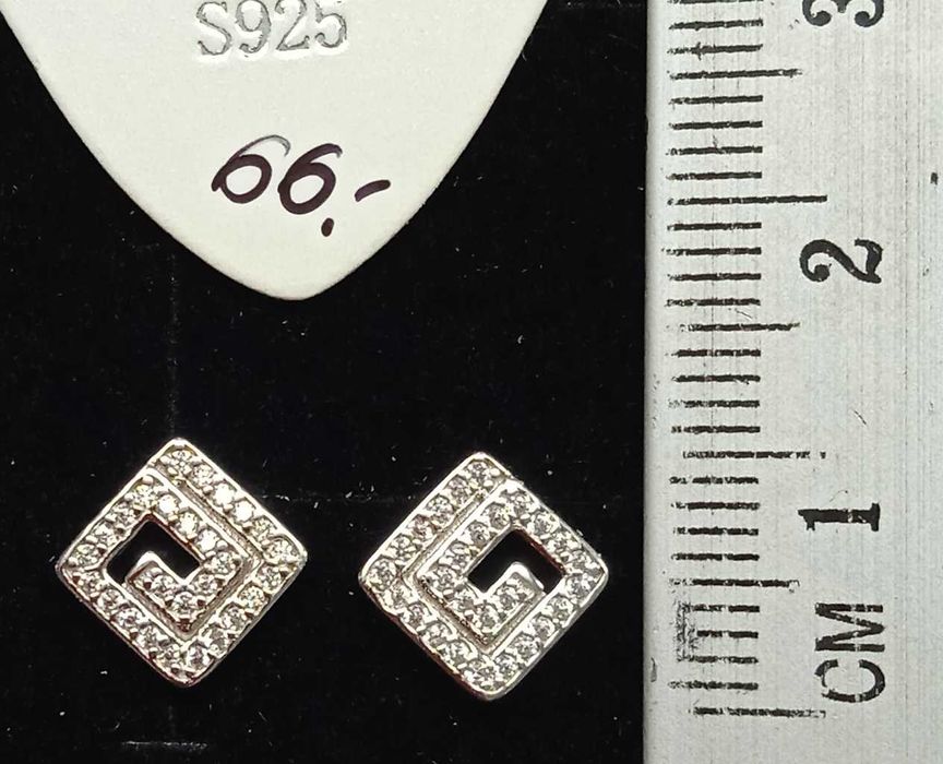 Kolczyki Labirynt Srebro 925 NOWE