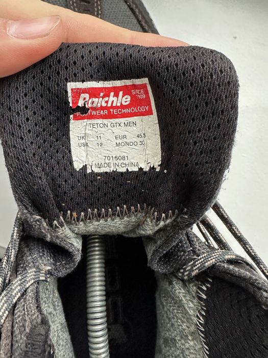 Оригінал! Черевики Mammut Raichle Teton GTX 45.5 устілка 30 см. Боти