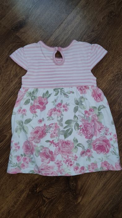 Жовта сукна для принцеси, рожева боді-сукня George, за дві 150грн