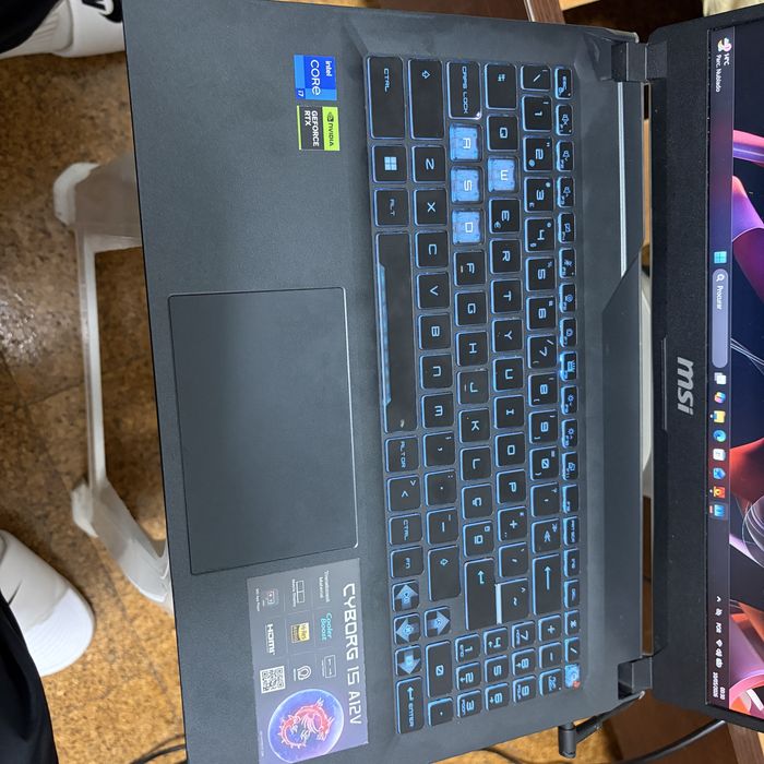 Portátil Gaming MSI i7-12650H + RTX4060 | 144Hz