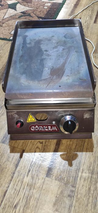 Газовая жаровня для шаурмы газовый гриль  прижимной гриль