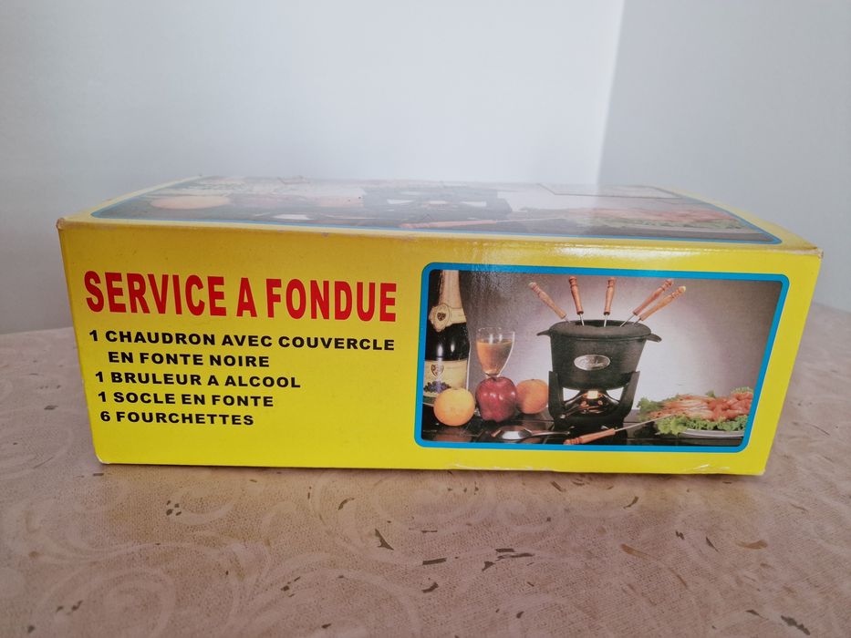 Serviço para Fondue em Ferro fundido