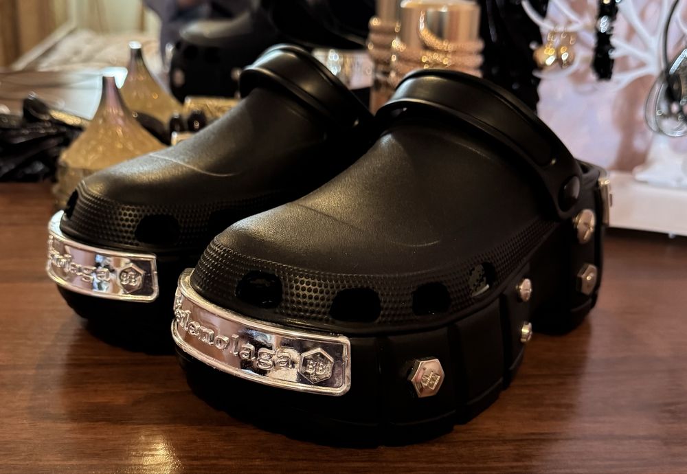 Кроксы Черные Balenciaga