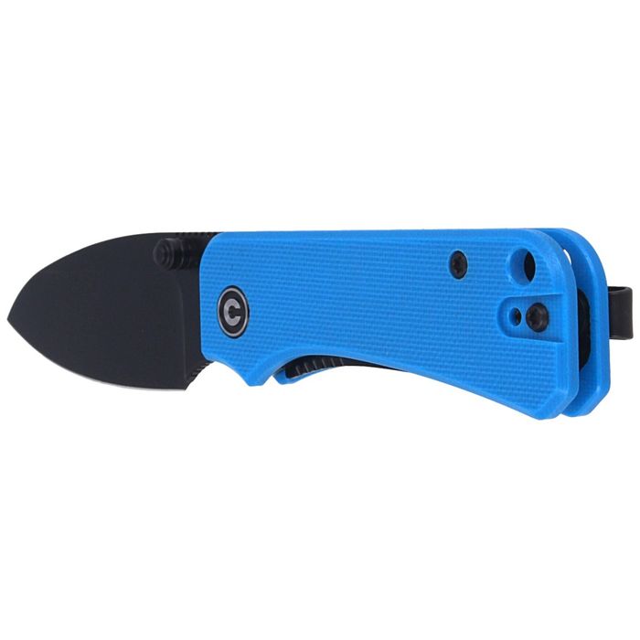 Nóż składany CIVIVI Baby Banter Blue G10, Black Stonewashed by Ben