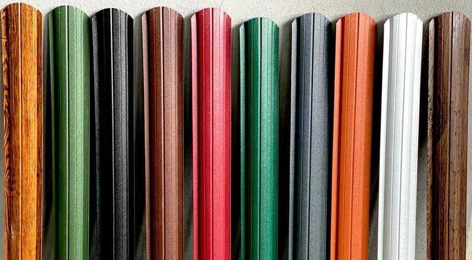 Профнастил, Металочерепиця, Горизонтальний паркан