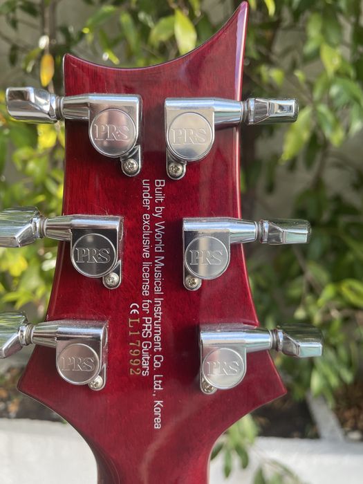 RARA 2011 PRS SE Custom Semi-Hollow Limited Run Bigsby (B5) - Red Scarlet
