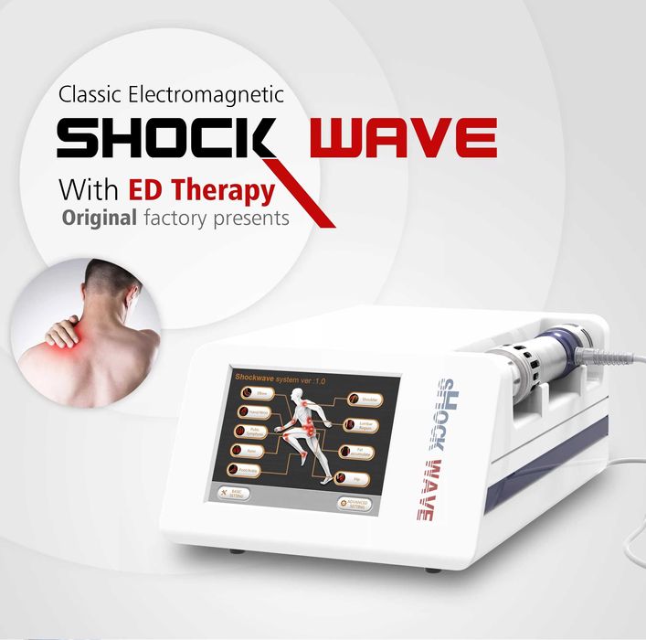 Maquina Terapia Ondas de choque Shock Wave 7 ponteiras