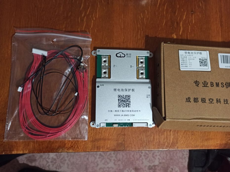 Smart BMS JK-B1A8S20P (200A) с Активным Балансиром 1A (4S-8S) LiFePO4/