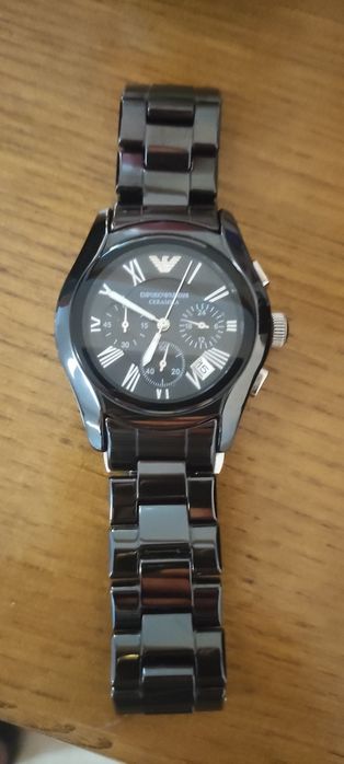 Relógio de pulso Empório Armani cerâmica