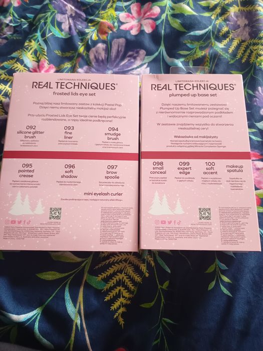 Pędzle real techniques zestaw komplet