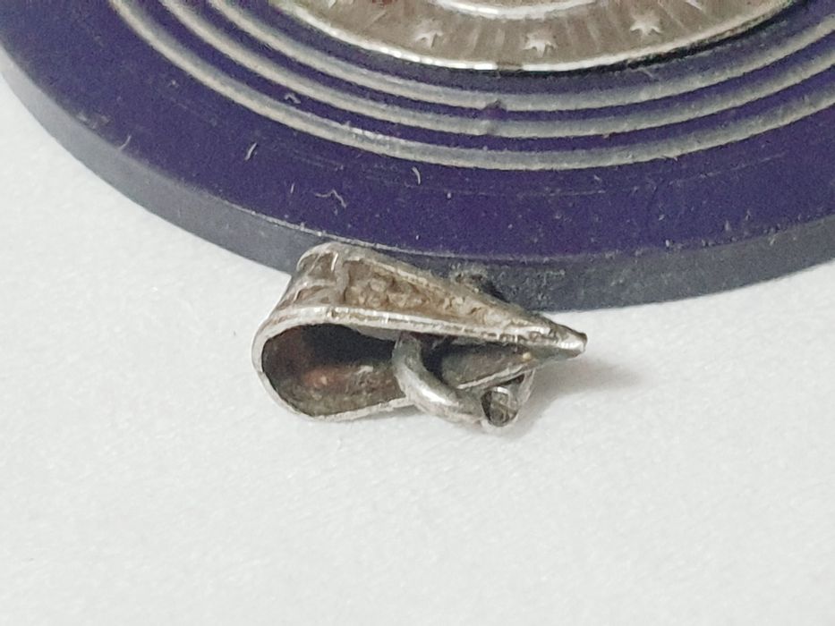 Antigo pendente da sorte Token c. imagem da N S da Imaculada Conceição