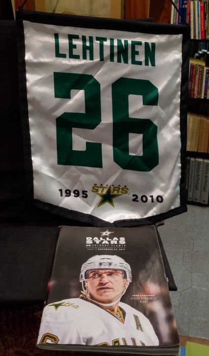 Jere Lehtinen - Revista Dallas Stars + Galhardete