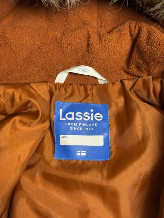 Зимова куртка парка Lassie by Reima 110 см колір хакі/зелений