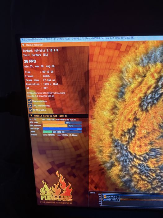 1050ti Palit видеокарта