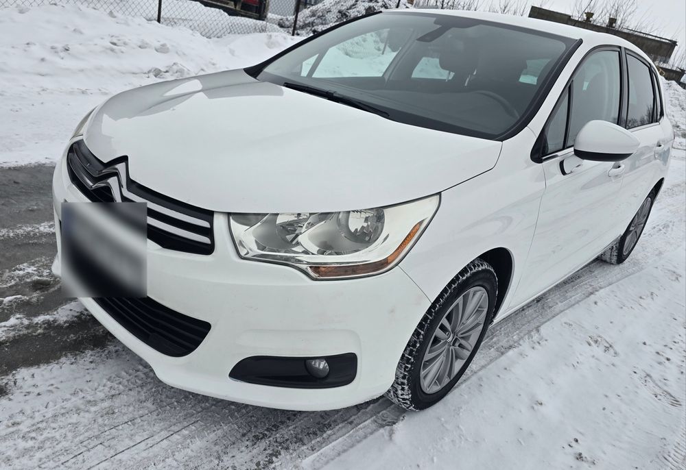 Citroen C4 1.6 HDI 90 KM 2012r Nawigacja Climatronic Alu Felgi BIAŁY P