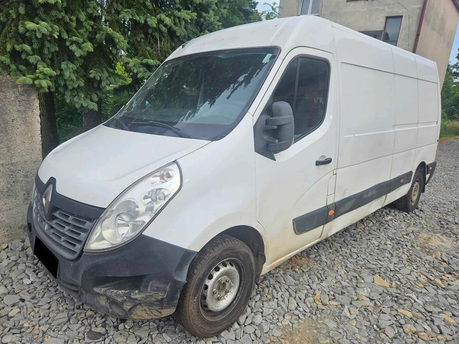 Renault MASTER MAX  2.3 DCI 130kM  2019 ROK  2019 rok 2.3 DCI silnik skrzynia zderzak maska