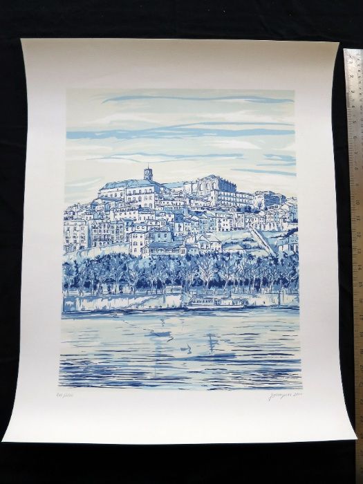 Serigrafia Lisboa Porto Coimbra gravura quadro paisagem