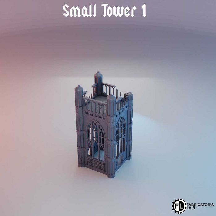 Gothic Ruins Set #2 — Warhammer 40k Terrain | FDM 3D друк