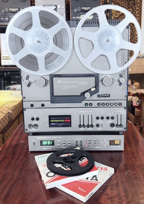 Магнитофон Электроника 004К стерео 1991 выпуск