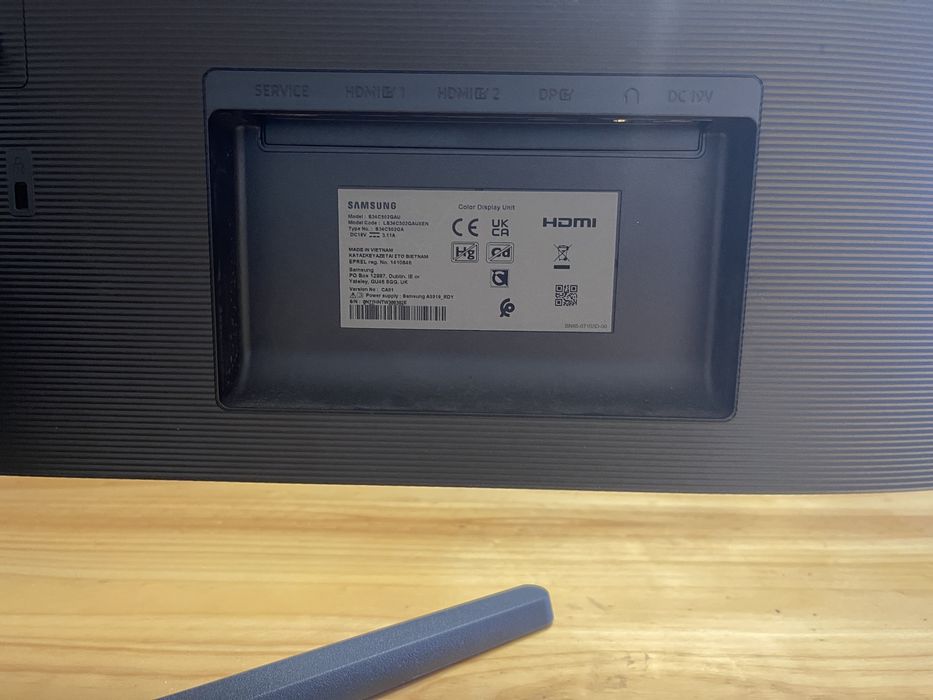 Monitor samsung LG34” ultrawide novo
