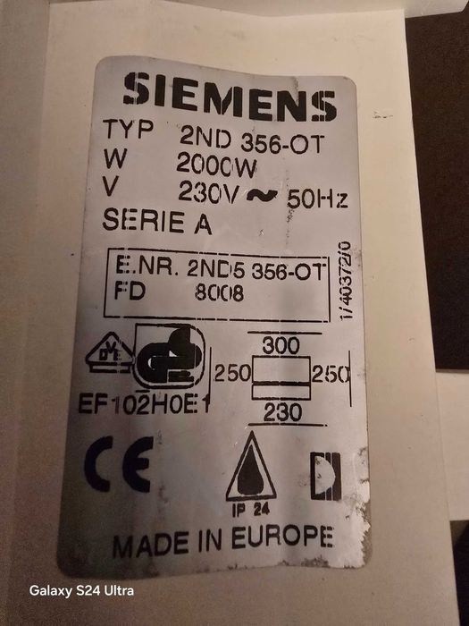 Aquecedor WC de Parede - SIEMENS