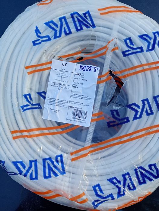 Przewód kabel 2x1.5 okrągły linka